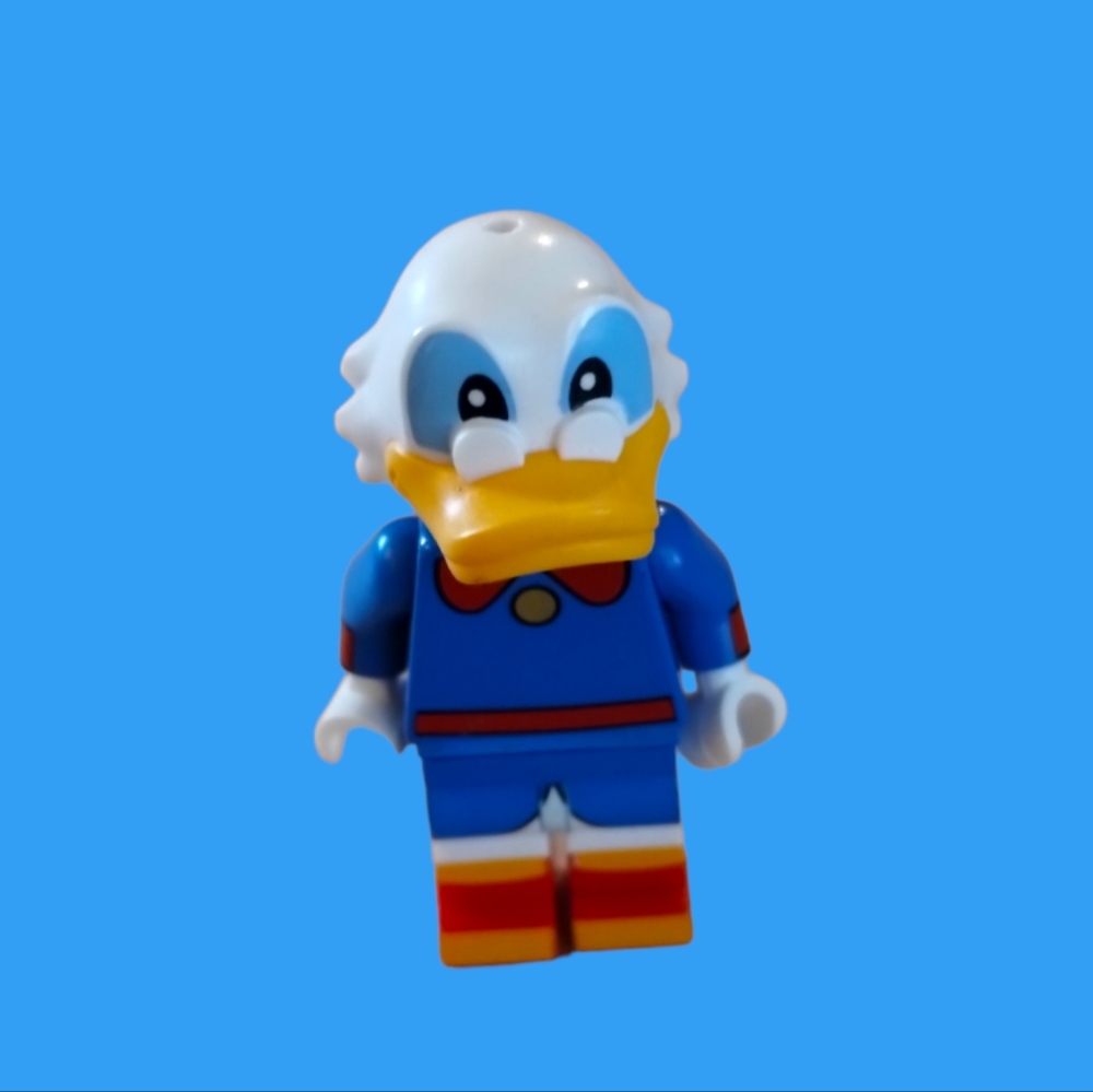 LEGO SCROOGE MCDUCK DISNEY MINIFIGURE COLLECTIBLE NO HAT